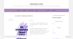Desktop Screenshot of graciousluck.com